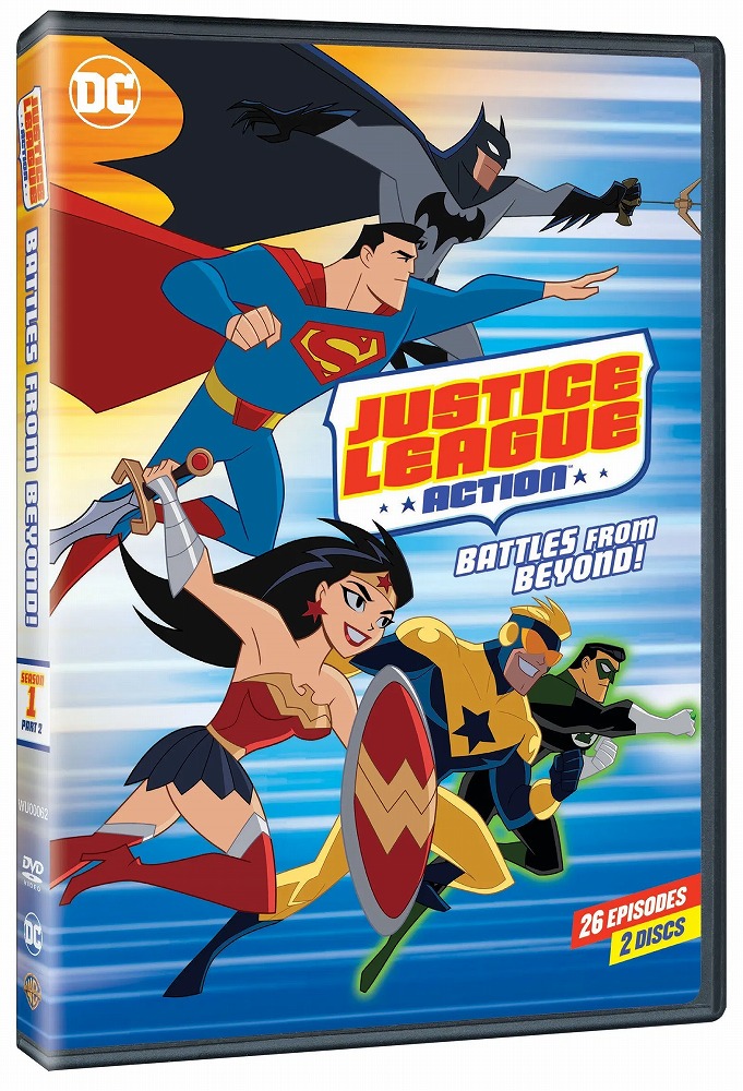 Books Kinokuniya: Justice League: Action Season 1 Part 2 (DVD