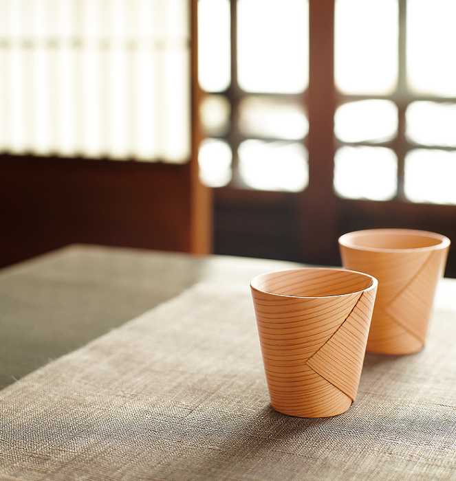 Books Kinokuniya Large sake cups (For cold sake) Set of 2 / Limited company Kurikyu (2037760004267)