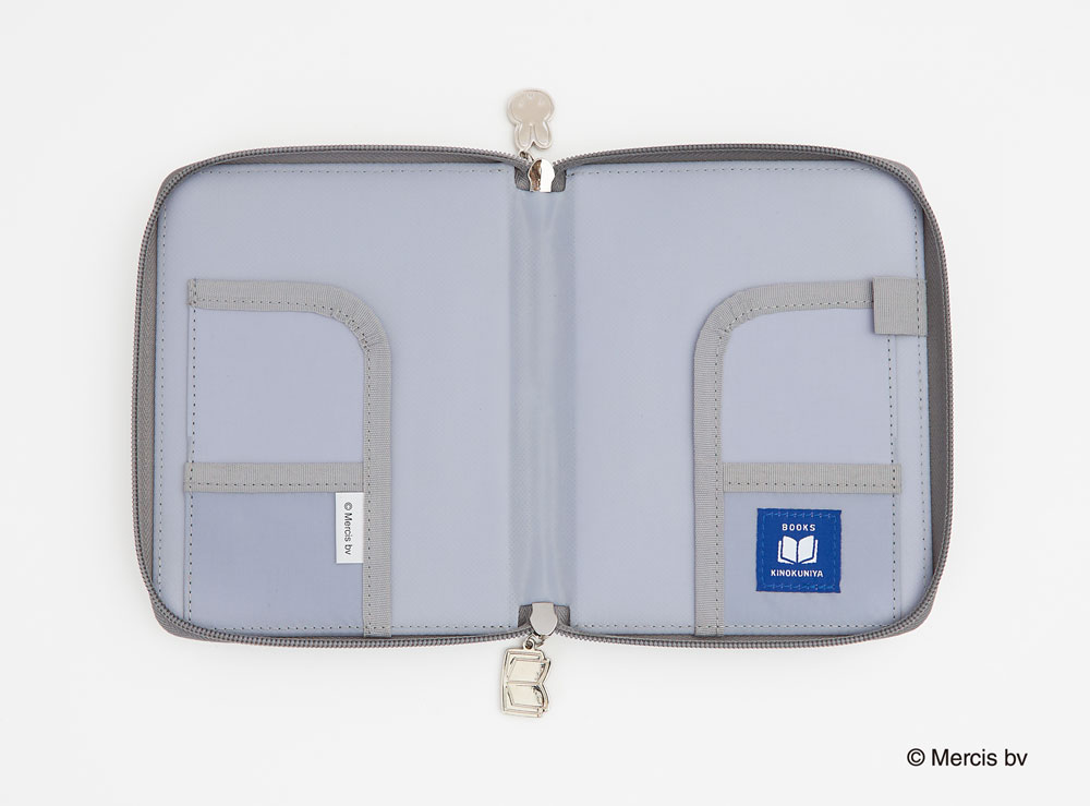Books Kinokuniya: miffy & books Book Cover Pouch Pattern - Bunko
