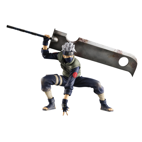 MegaHouse - G.E.M.シリーズ NARUTO-ナルト-疾風伝 はたけカカシ 忍界大戦Ver Books Kinokuniya: Hatake Kakashi Ver Ninkai Taisen Figurine