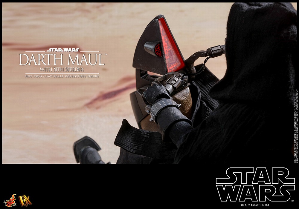 darth maul with sith speeder