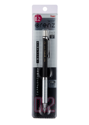 紀伊國屋網路書店: Pentel ORENZ自動鉛筆金屬軸0.2(黑) / PENTEL