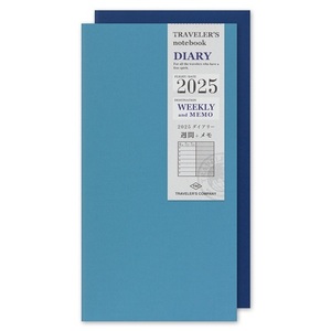 玄関先迄納品 Books Kinokuniya: TRAVELER'S notebook Weekly Refill 2025 スポーツトイ・アクショントイ