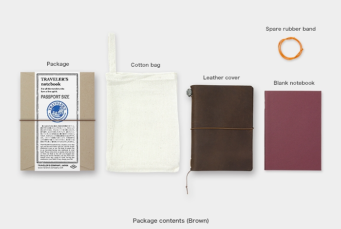 Books Kinokuniya: TRAVELER'S notebook Starter Kit <Passport Size