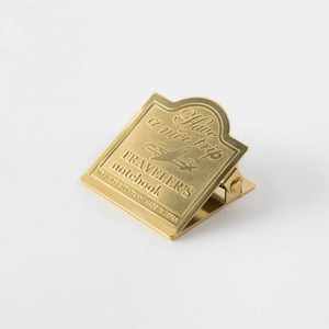 Books Kinokuniya: TRAVELER'S notebook Brass Clip Airplane (NBC