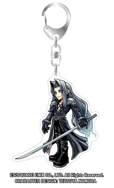 ディシディア　ファイナルファンタジー　アクリルキーホルダー　新品　8種類セット ディシディアファイナルファンタジー アクリルキーホルダー