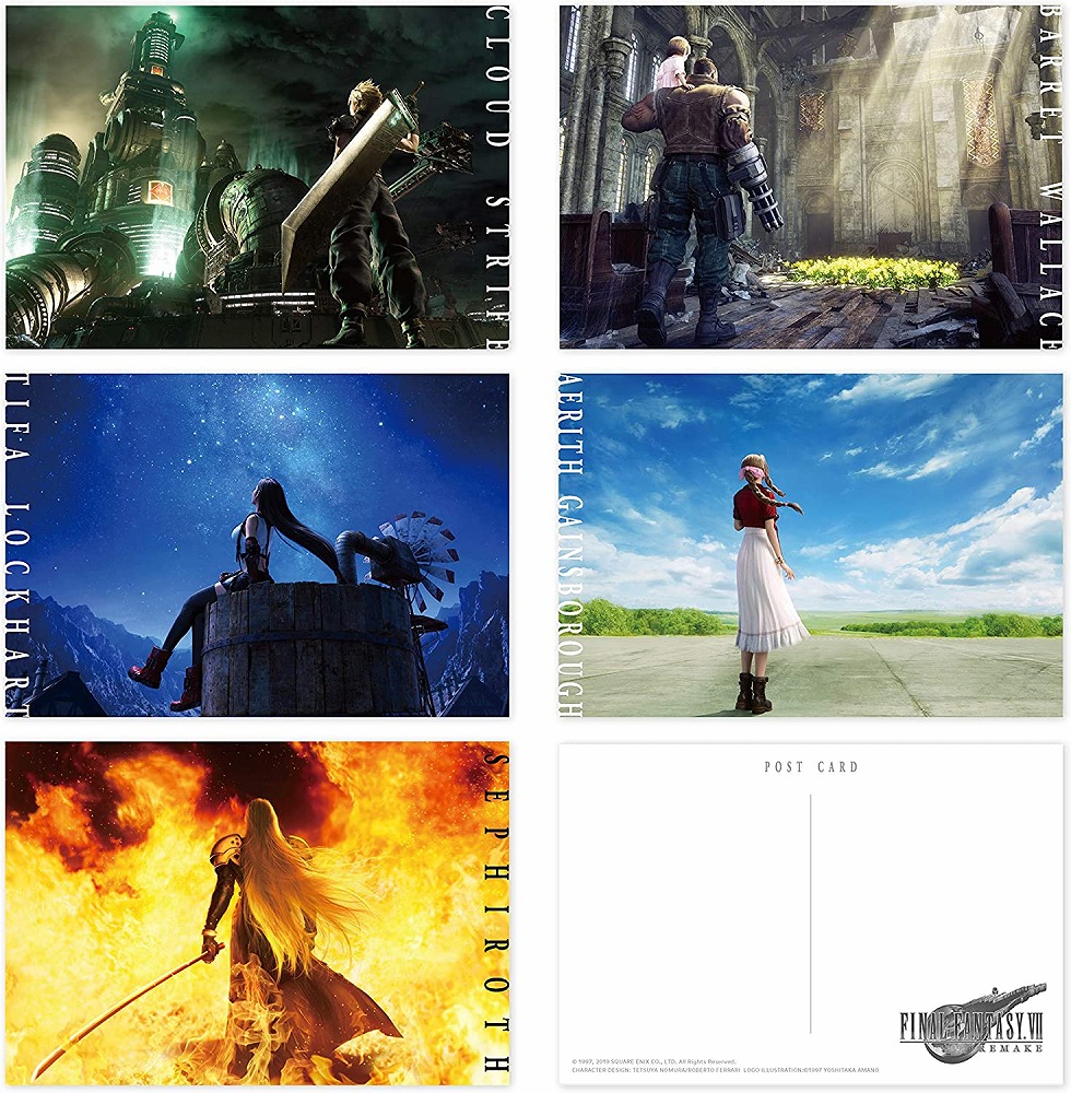 【非売品】FINAL FANTASY12 立看板 Books Kinokuniya: [Final Fantasy VII Remake] Postcard Set