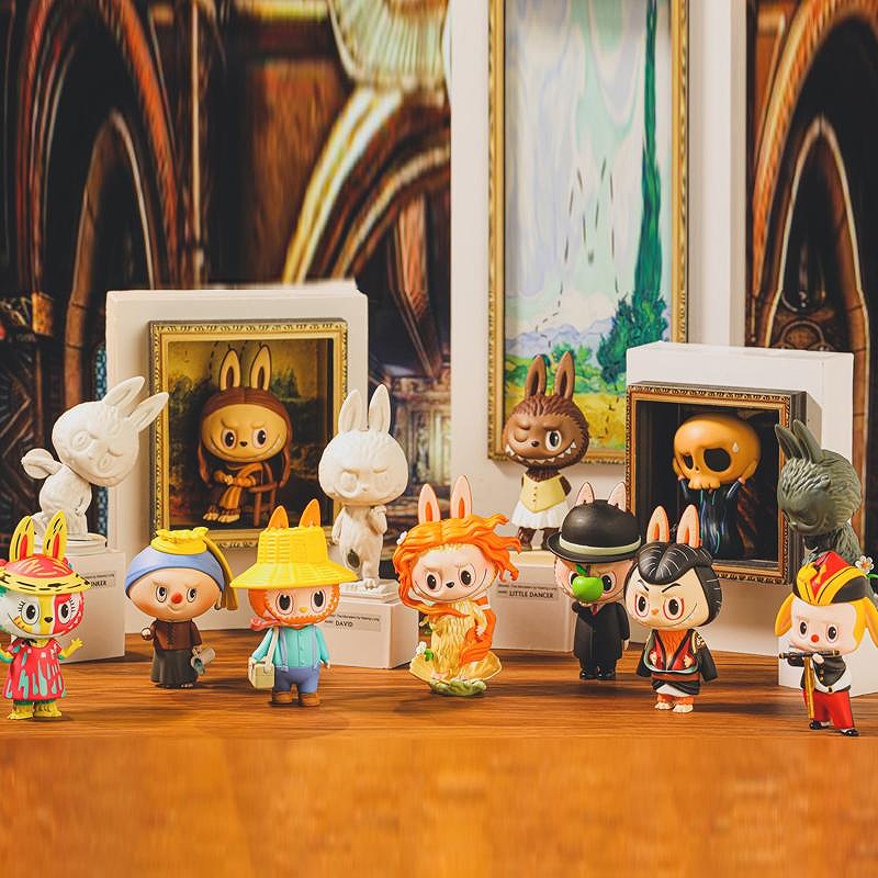 パリ ルーブル美術館限定 LABUBU ブックマーク モナリザ POPMART 値下げ中！】LABUBU ラブブ ルーブル美術館 POPMART パリ限定
