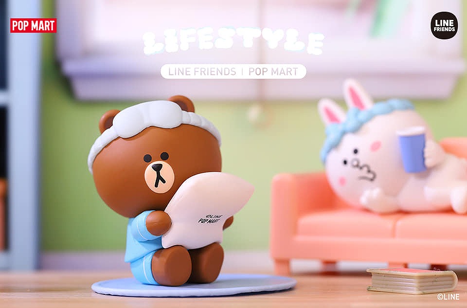 Books Kinokuniya: Line Friends Lifestyle Series [Popmart x Line