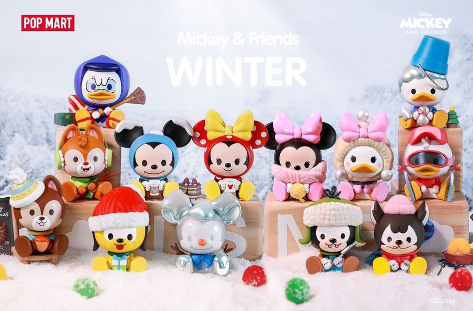 Books Kinokuniya: Disney Mickey and Friends Winter Series