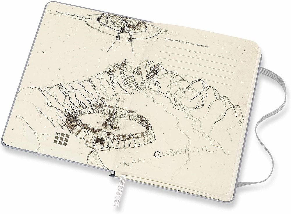 Books Kinokuniya Moleskine Limited Edition Lord of The Rings Notebook