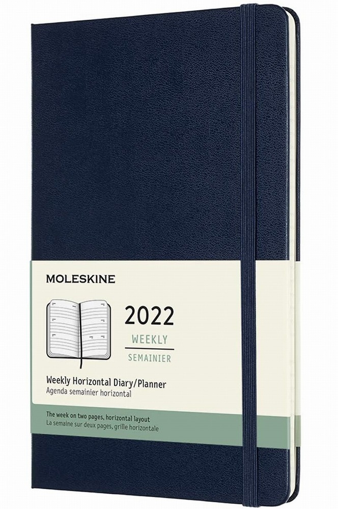 Books Kinokuniya Moleskine Classic 12 Month 2022 Weekly Horizontal
