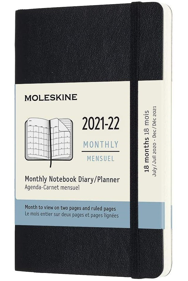 Books Kinokuniya Moleskine Classic 18 Month 20212022 Monthly Planner