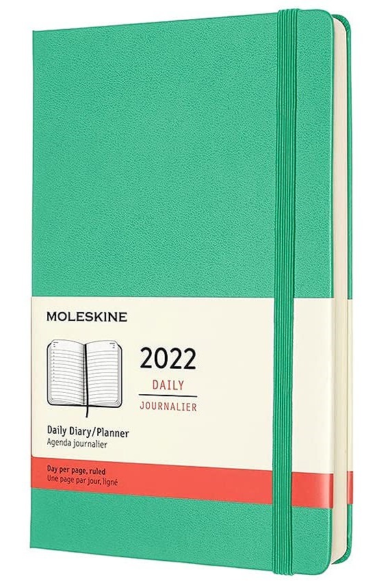 Books Kinokuniya Moleskine Classic 12 Month 2022 Daily Planner Hard