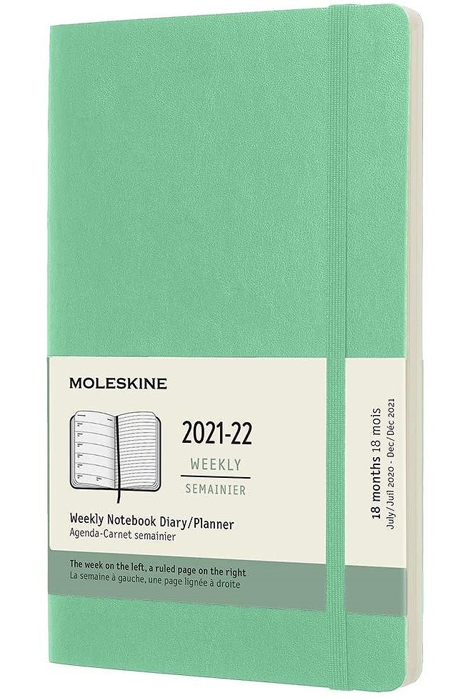 Books Kinokuniya Moleskine Classic 18 Month 20212022 Weekly Planner