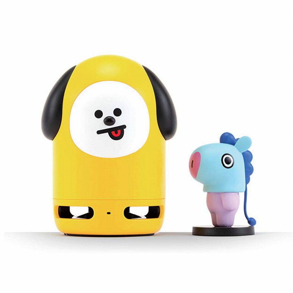 Books Kinokuniya: BT21 Friends Duo Bluetooh Speaker: Chimmy + Mang