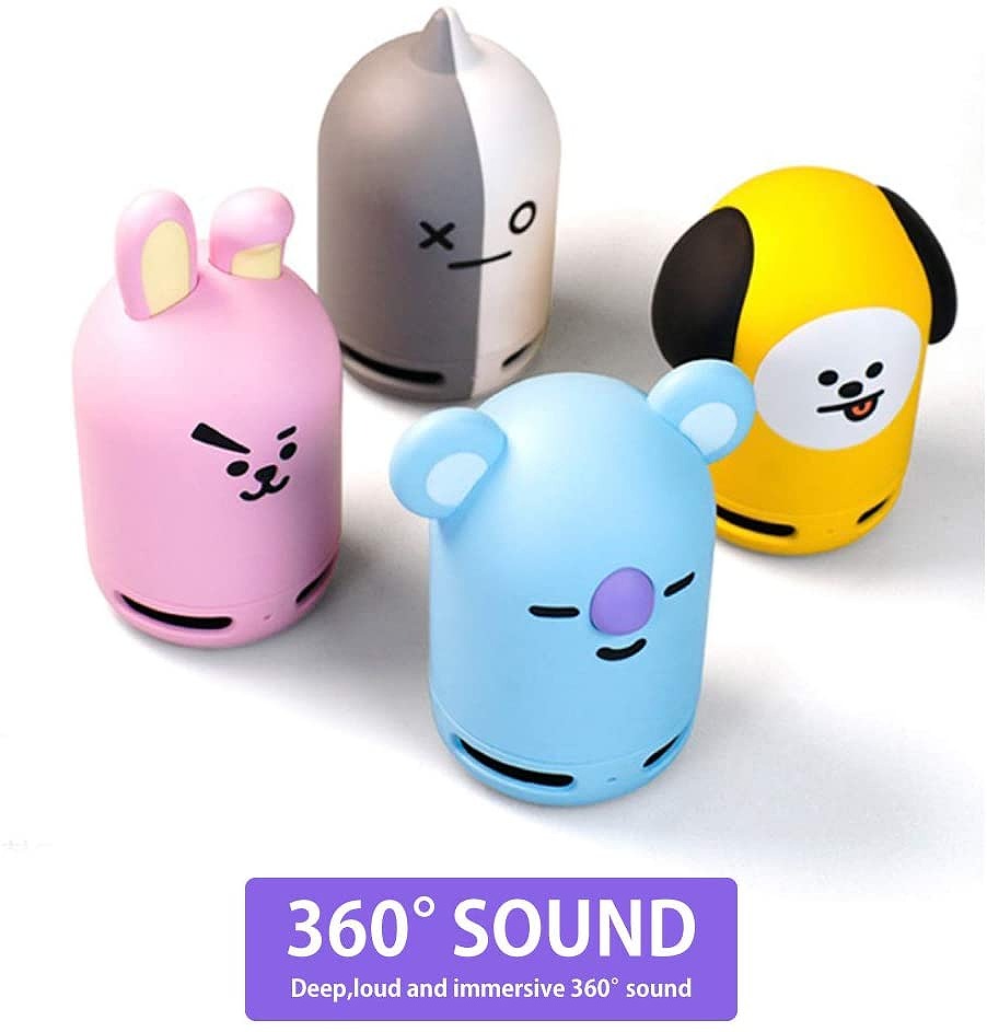 Books Kinokuniya: BT21 Friends Duo Bluetooh Speaker: Van + Tata