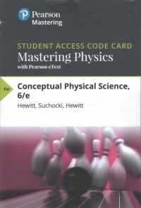 Books Kinokuniya: Conceptual Physical Science Access Code (6th Pass ...