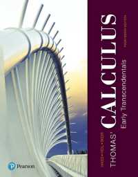 Books Kinokuniya: Thomas' Calculus : Early Transcendentals