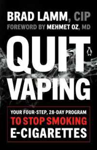Books Kinokuniya: Quit Vaping : Your Four-Step, 28-Day Program to Stop ...