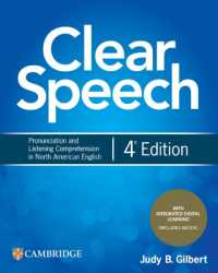 Books Kinokuniya: Clear Speech : Student's Book with