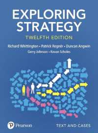 Exploring Strategy 第12版 Books Kinokuniya: Exploring Strategy, Text & Cases (12TH