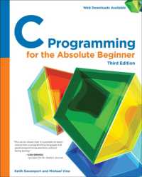 Books Kinokuniya: C Programming for the Absolute Beginner (3RD) / Vine ...
