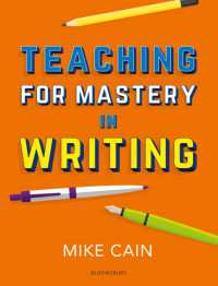 Teaching for Mastery in Writing, 1st Edition