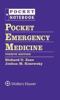 Books Kinokuniya: Pocket Emergency Medicine (4TH) / Zane, Richard