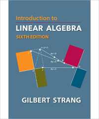 語学・辞書・学習参考書 Introduction to Linear Algebra Books Kinokuniya: Introduction to Linear Algebra (6TH) / Strang
