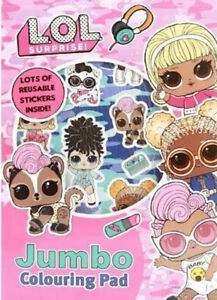 Books Kinokuniya: Lol Surprise Jumbo Colouring Pad / (9781788241939)