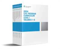 Books Kinokuniya: 2024 CFA Program Curriculum Level I Box Set
