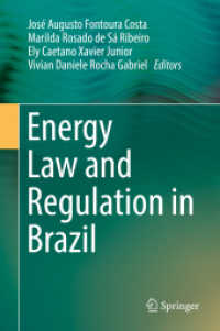 Books Kinokuniya Energy Law And Regulation In Brazil Fontoura Costa Jos 233 Augusto Edt De S 225 Ribeiro Marilda Rosado Edt Junior Ely Caetano Xavier Edt 9783319734552