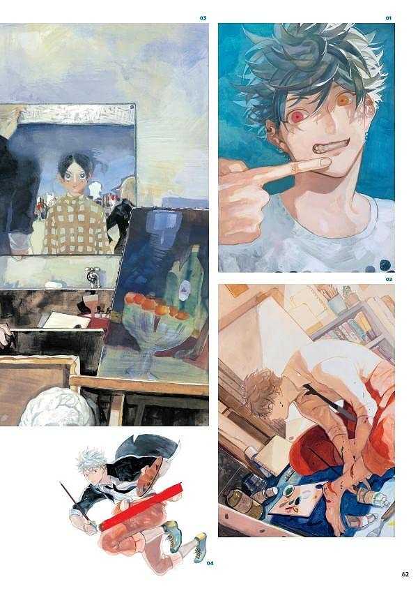 Books Kinokuniya: ブル−ピリオド公式ビジュアルブック〜ア−トって