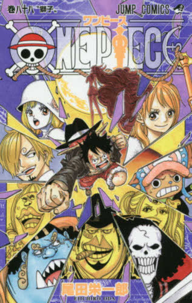 ワンピース　91巻　カバーイラスト　複製原画　尾田栄一郎　侍の国の冒険 ONE PIECE 91巻 〝侍の国の冒険〟 | 原作コミックス | ONE PIECE.com