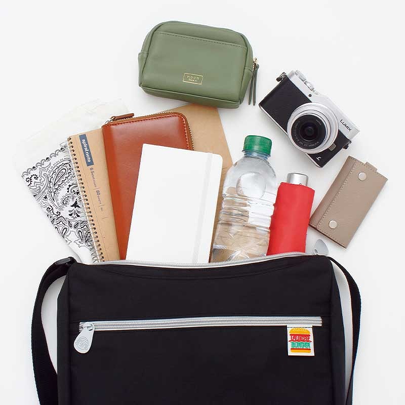 Books Kinokuniya Laundry ROUND SHOULDER BAG BOOK BLACK （[バラエティ