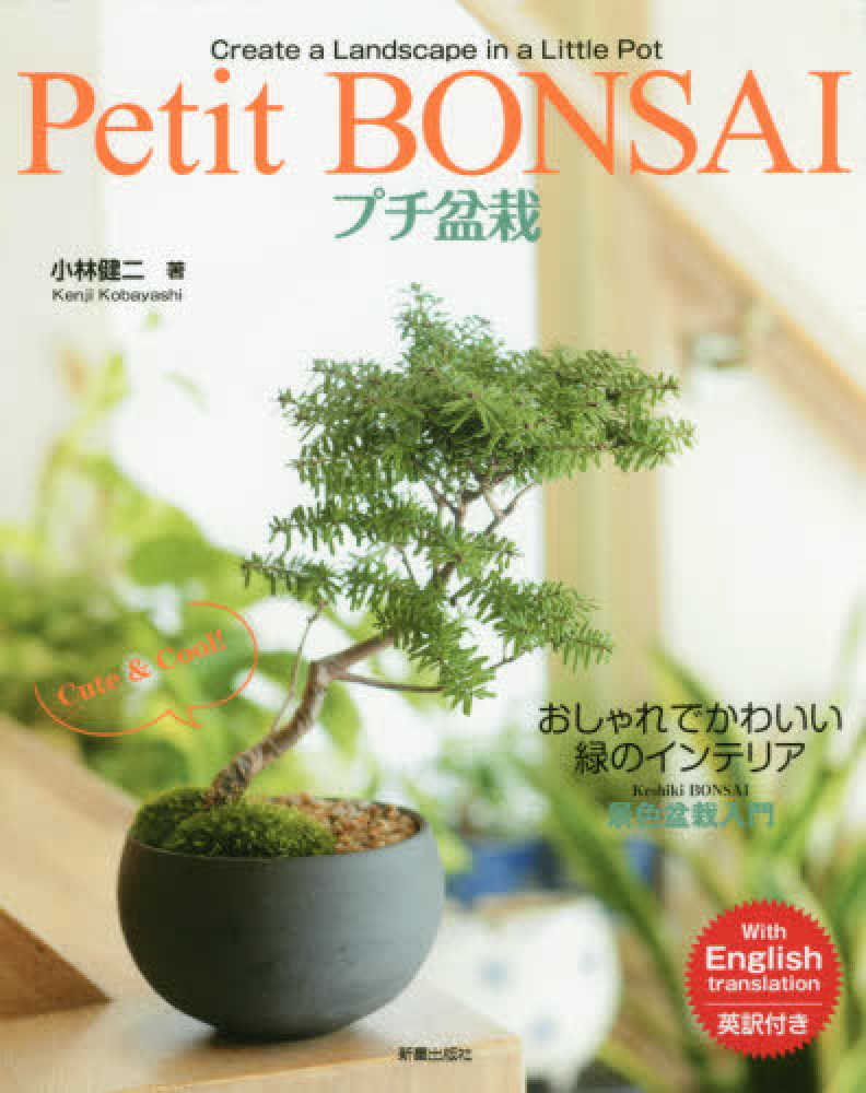 紀伊國屋網路書店 プチ盆栽 景色盆栽入門 小林健二 景色盆栽作家