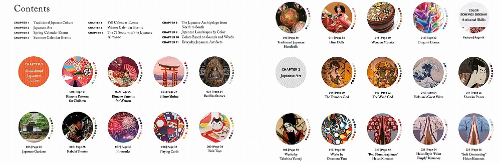 Japanese Traditional Colour カラーチャート Japanese Traditional Color Scheme - Palettes - SchemeColor.com