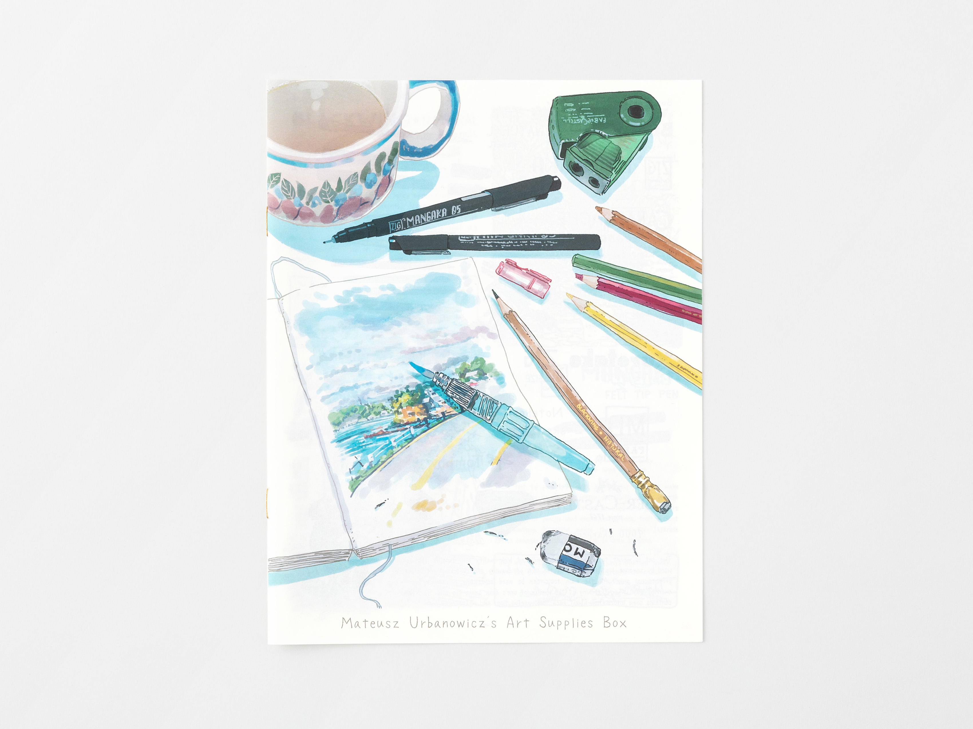 Books Kinokuniya Mateusz Urbanowicz's Art Supplies Box / Mateusz