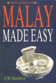 Books Kinokuniya Malay Made Easy Paperback Softback New Ed Hamilton A W 9789812041708